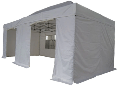 3m x 6m Extreme 40 Instant Shelter Pop Up Instant Shelter White