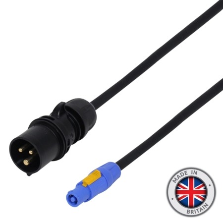 16A Male – PowerCON Cable 2.5mm 10m