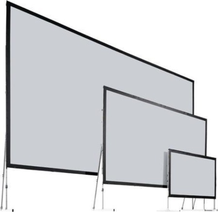 Rear Projection Fastfold Screen Kit - 8ft wide 4.5ft high 106" Diagonal - 2340 x 1320mm (16:9)