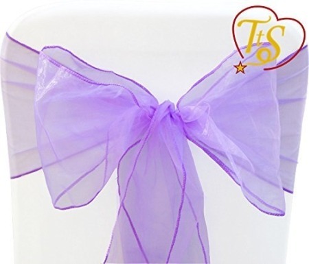 Lavender Organza Sash