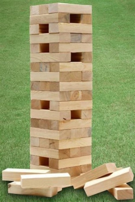 Medium Outdoor Jenga