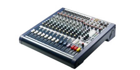 Soundcraft MFX8 8 Channel + 2 Aux InAnalogue Mixer with FX