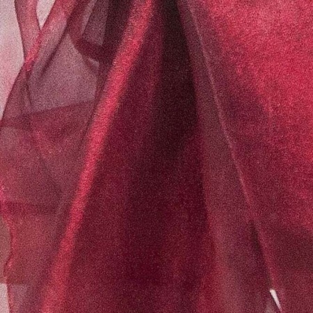 Dark Red Organza Table Runners