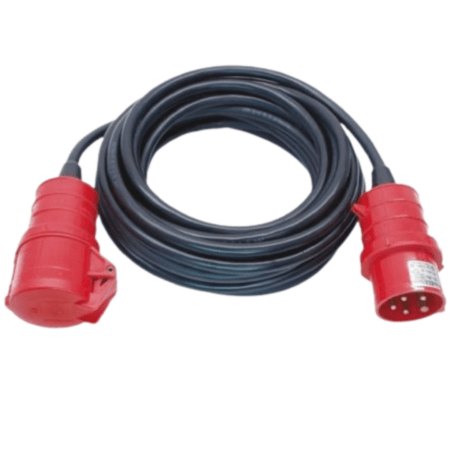 10m 32A Three Phase Cable - 4mm