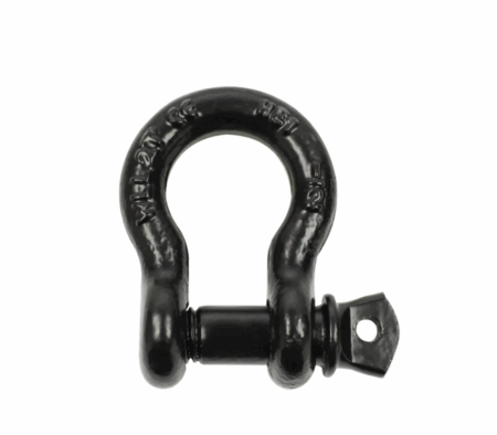 2 Ton Bow Shackle, Black