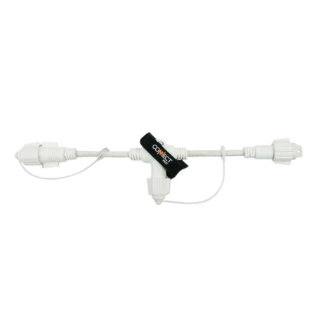 ConnectPro White T Cord Connector, Connectable